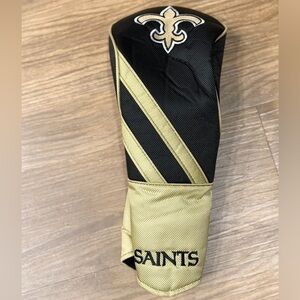 Saints Black and Gold Golf Club Headcover